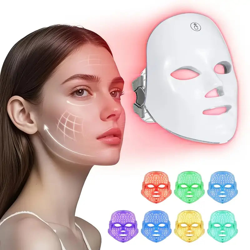 Lumiderm Touchscreen 7-Farben LED Gesichtsmaske | Photon Light Therapy