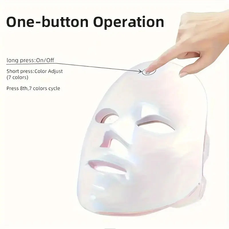 Lumiderm Touchscreen 7-Farben LED Gesichtsmaske | Photon Light Therapy